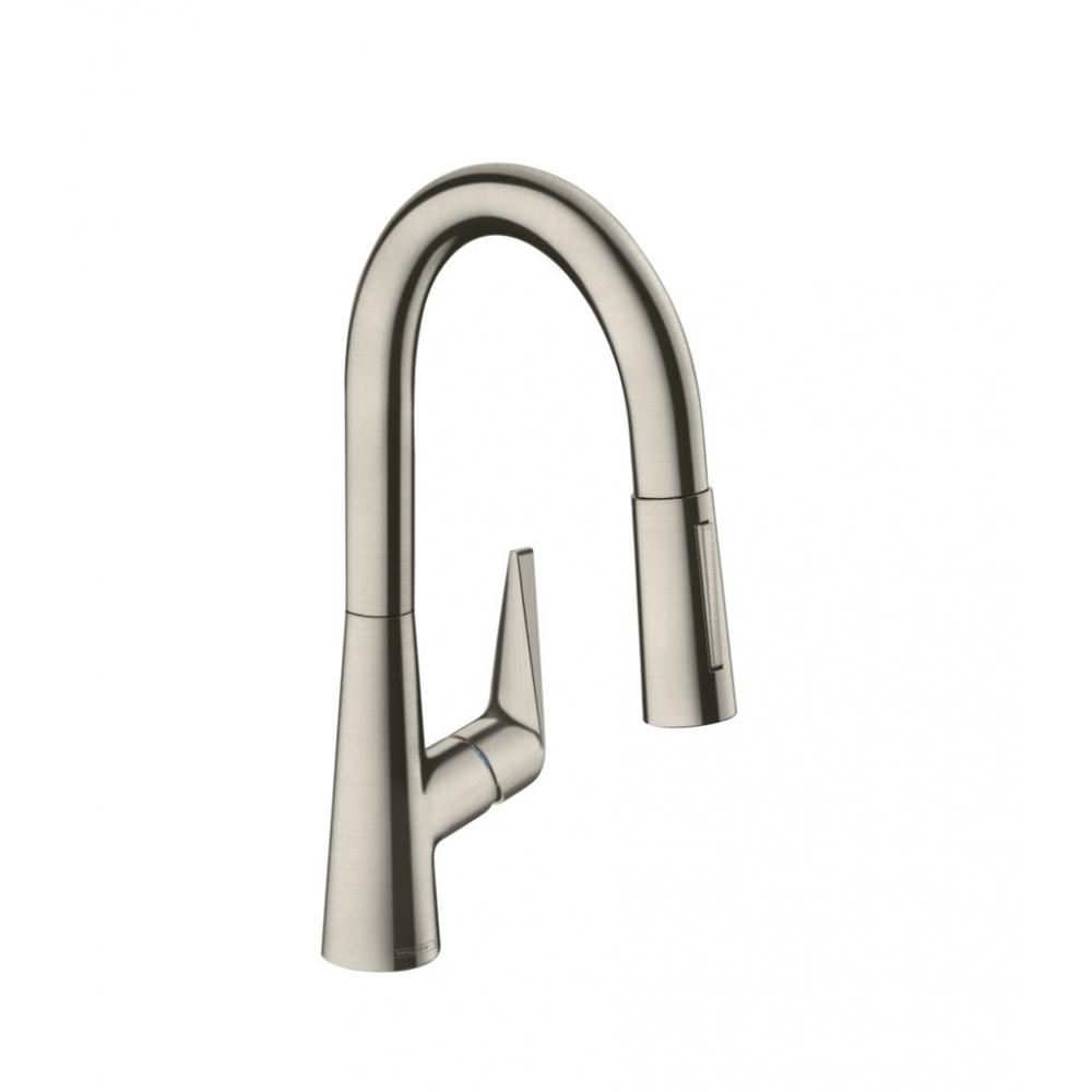 Кухонный смеситель однорычажный, 160, с вытяжным душем, 2jet Hansgrohe 72815800 - 0