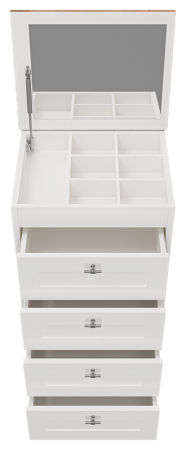 Комод Misty Марта 50 белый глянцевый П-Мрт12050-014Я - 2