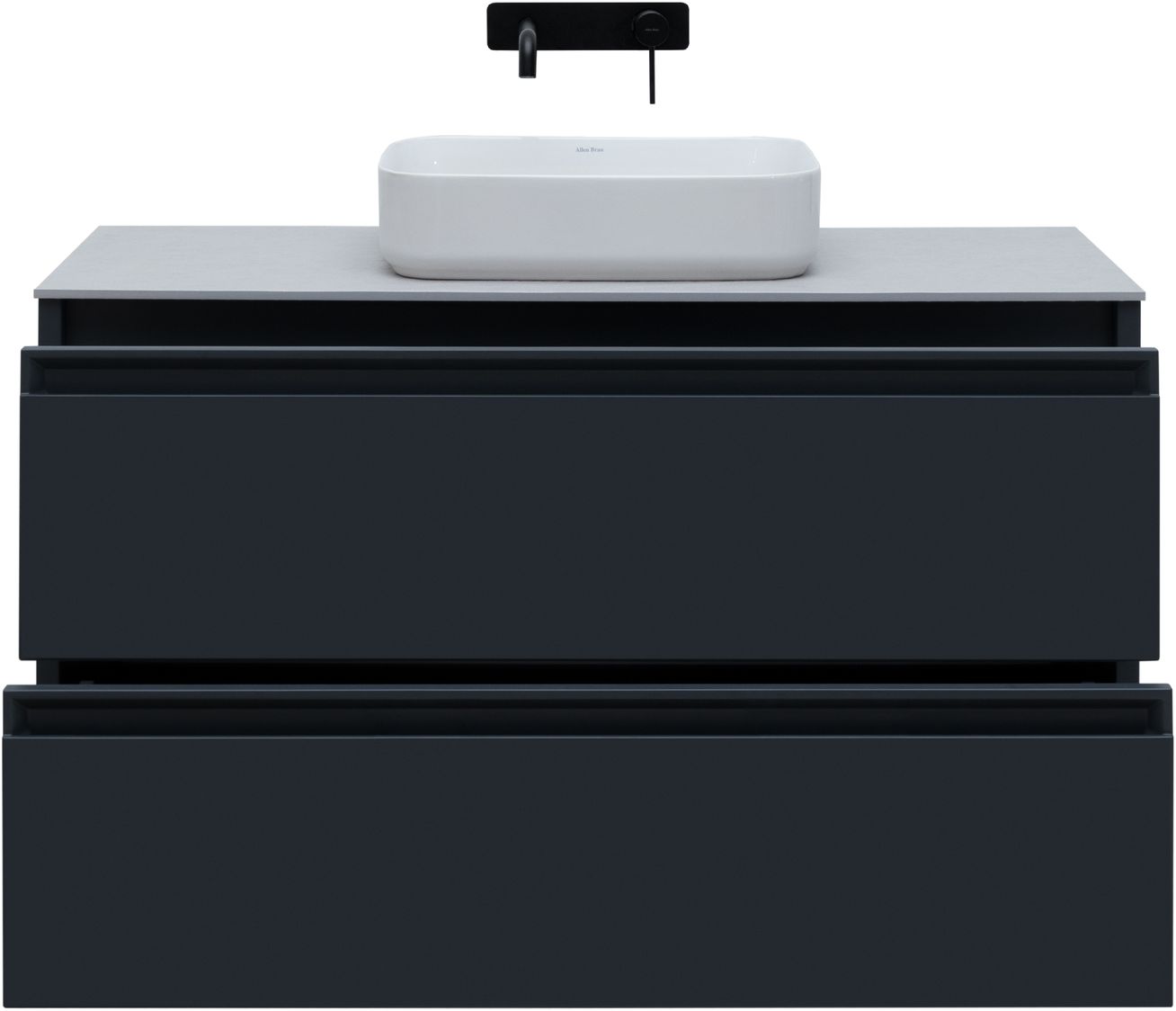 Тумба под раковину Allen Brau Fantasy 120 черный матовый 1.11005.AM - 3