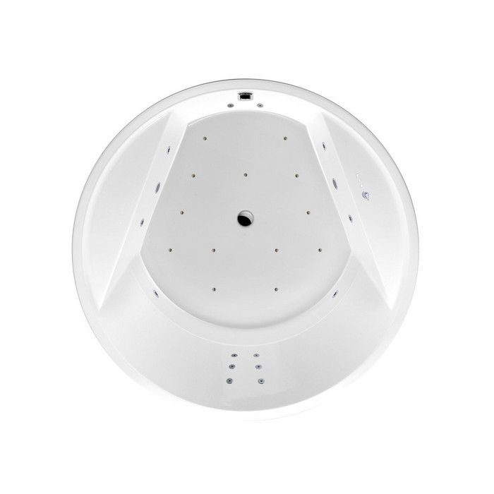 Ванна акриловая Excellent Great Arc Ultra 160 с гидромассажем белый - хром WAEX.GRE16.ULTRA.CR - 0