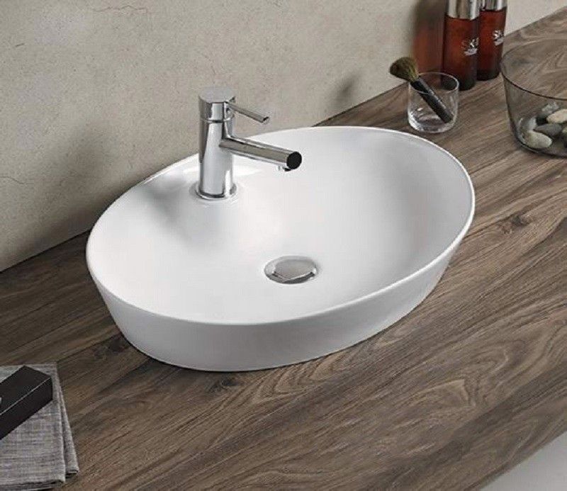 Раковина накладная Ceramalux N белый  9436 - 1