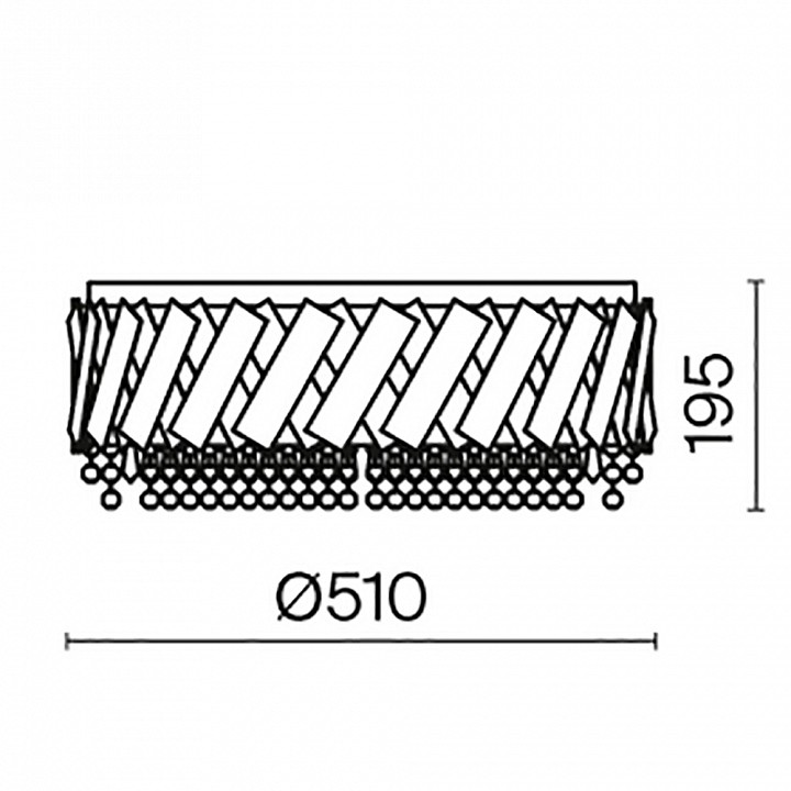 Накладной светильник Maytoni Artistico MOD017CL-05BS - 3