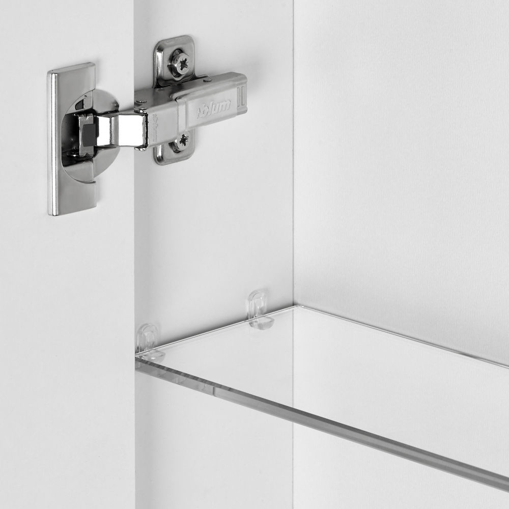 Зеркало-шкаф Roca Ronda 70 белое, с подсветкой ZRU9303008 - 4