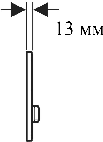 Кнопка смыва Geberit Sigma 50 115.788.DW.2 черный - 2