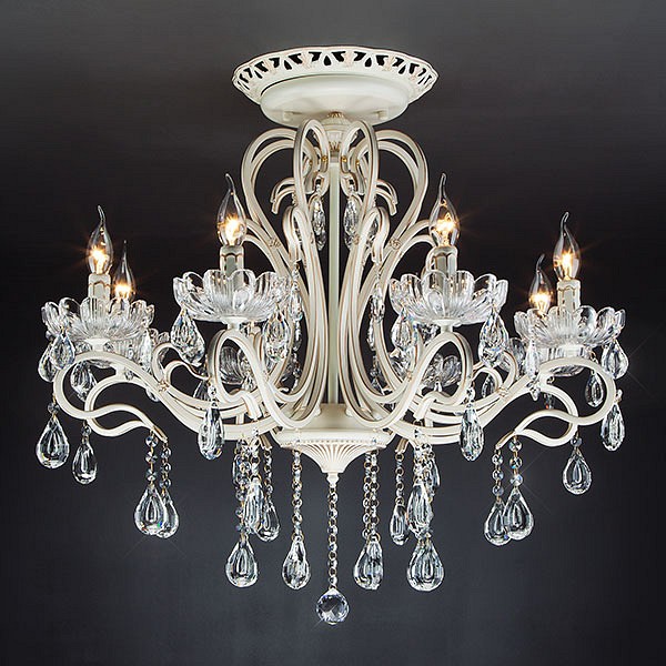 Потолочная люстра Eurosvet Etna 12205/8 белый Strotskis - 2