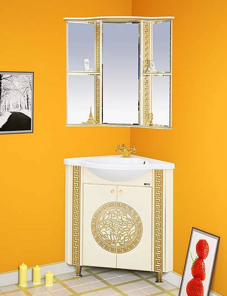 Мебельная раковина Misty Misty 60 угловая Р-Мис14-Уг - 2