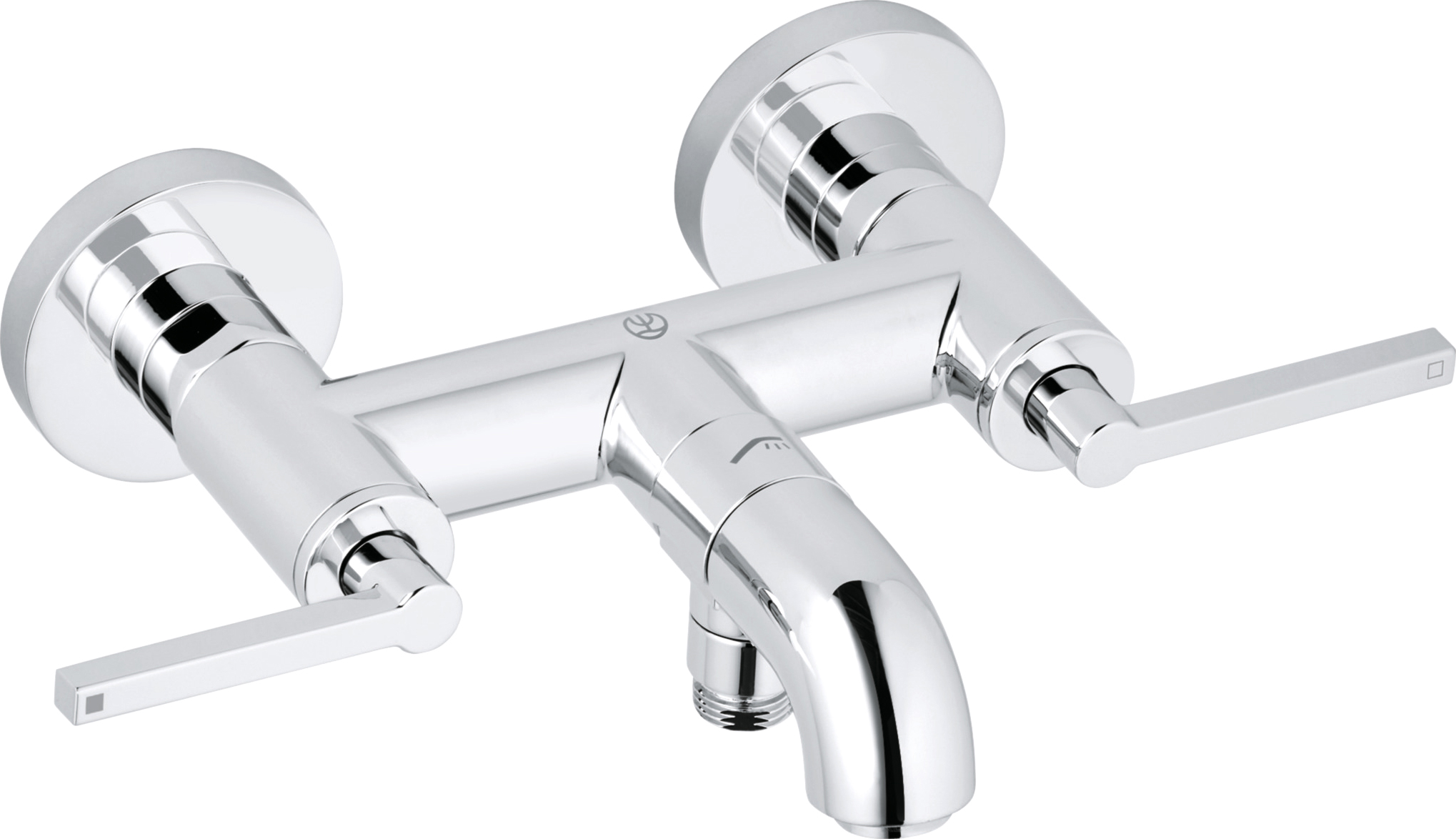 Смеситель Kludi Nova Fonte Puristic для ванны с душем 205400515 - 0