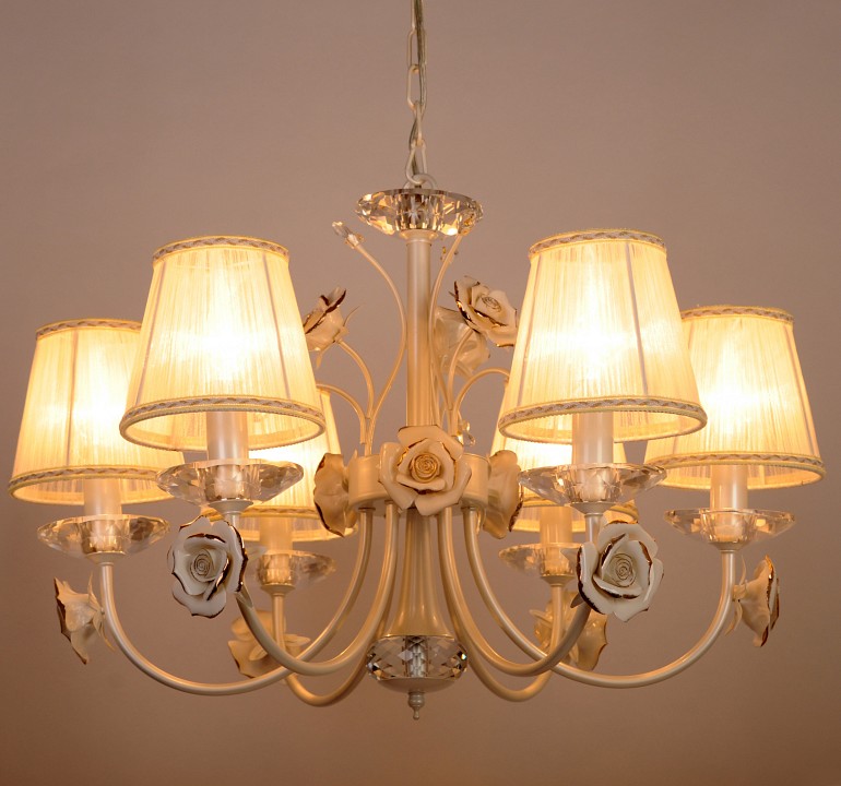 Подвесная люстра Abrasax Annika 2031/6 (cream pearl) - 2