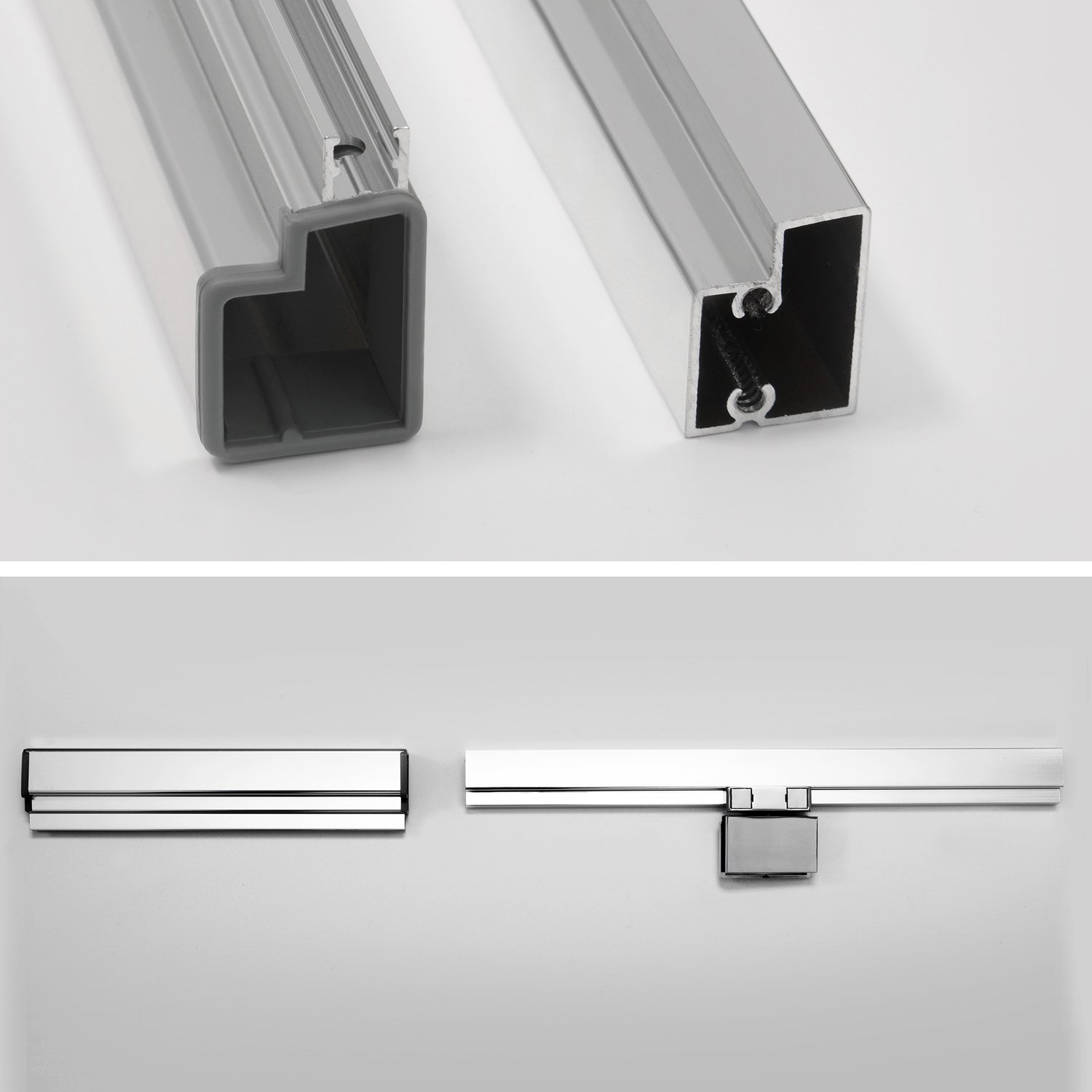 Душевая дверь в нишу Wasserkraft Berkel 48P05 120 см - 8