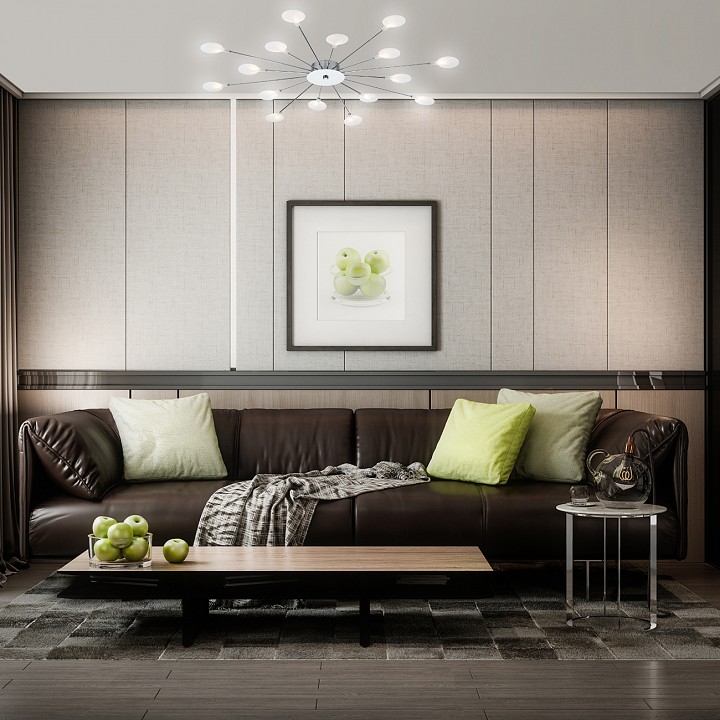 Потолочная люстра Escada Starfall 2109/16 Chrome - 1