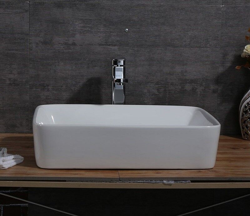 Раковина накладная CeramaLux N 48 см белый  9103 - 10