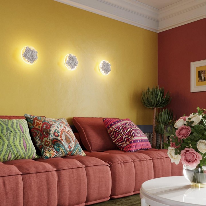 Настенный светильник Odeon Light FIORE 6614/8WL - 3