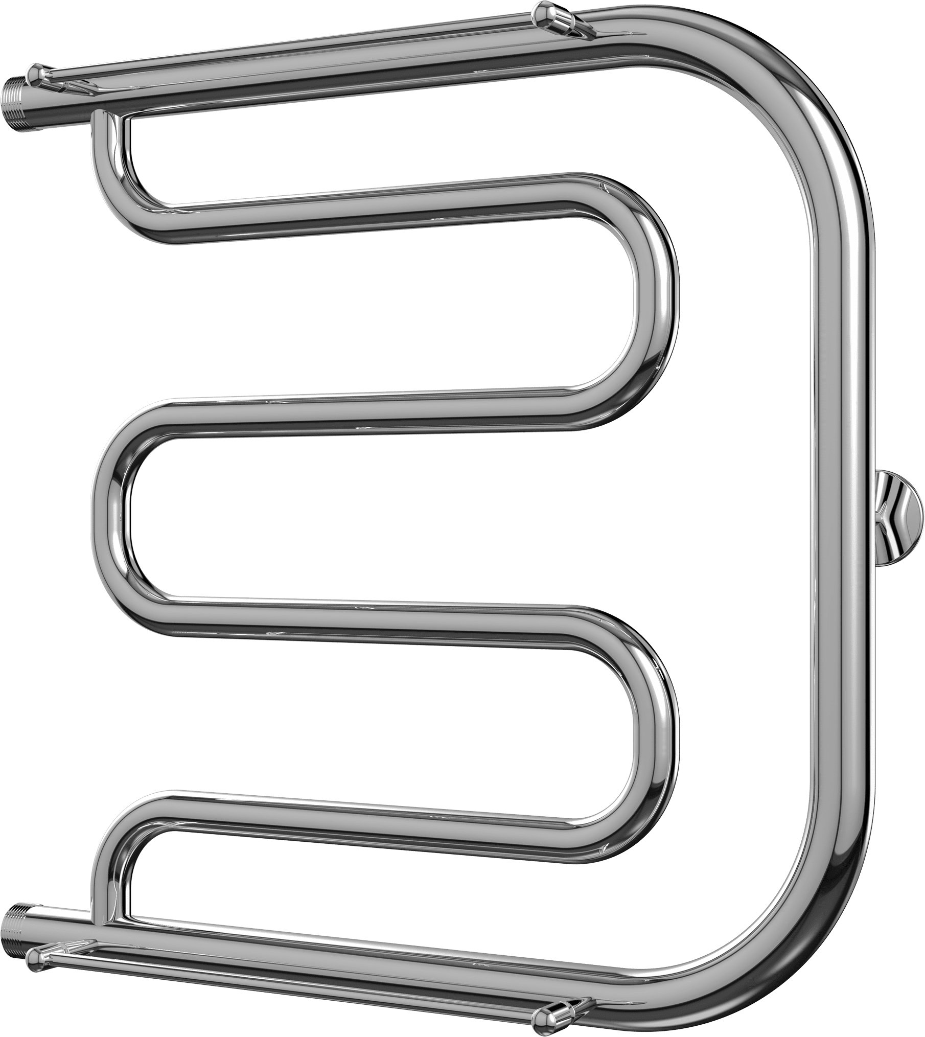 Водяной полотенцесушитель Terminus Фокстрот 500x400 Хром 4620768881275 - 2