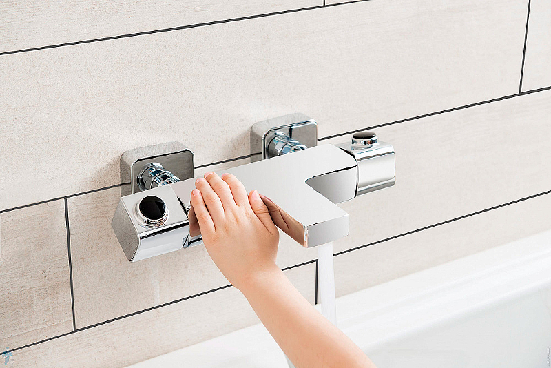 Смеситель для ванны Vitra AquaHeat хром A47159EXP - 1