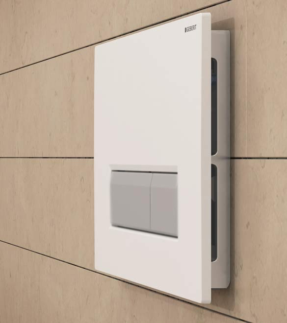 Кнопка смыва Geberit Sigma 40 115.600.SI.1 с системой удаления запахов - 7