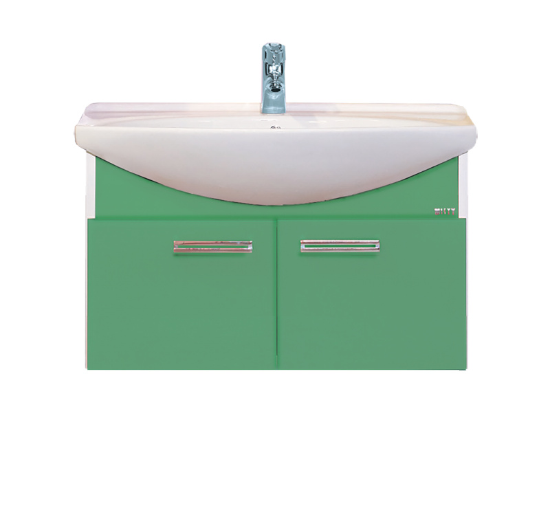 Джулия - 85 Тумба подвесная салатовая Л-Джу01085-0710По - 0