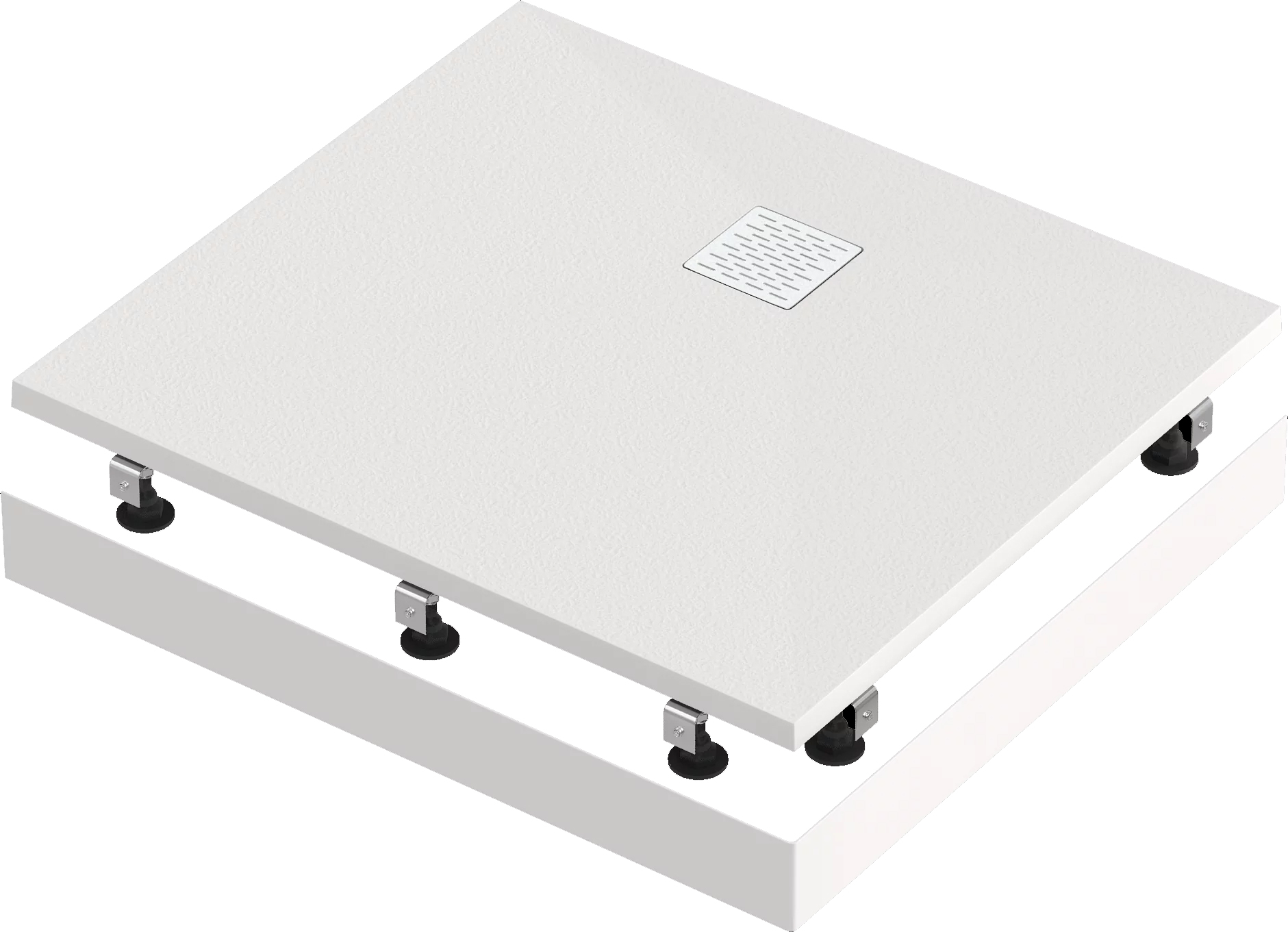 Поддон для душа Good Door Essentia 90x100, с сифоном, белый ЛП00217 - 1