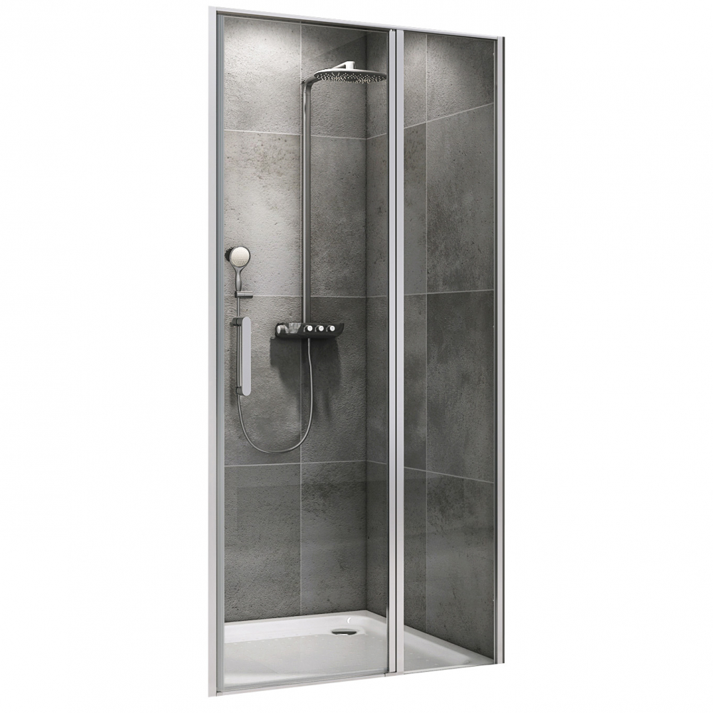 Душевая дверь ABBER Sonnenstrand 120 профиль хром  AG04120S - 0