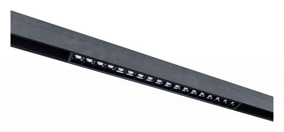 Трековый светодиодный светильник Arte Lamp LINEA A4695PL-1BK - 0