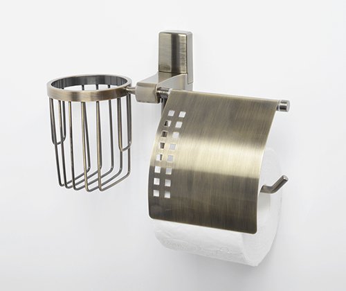 Держатель туалетной бумаги Wasserkraft Exter K-5259 с держателем освежителя воздуха - 1