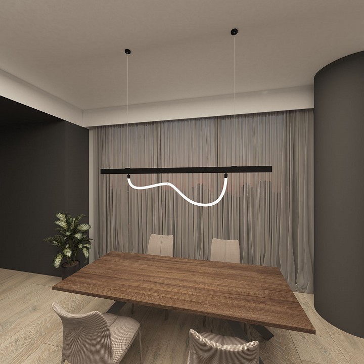 Подвес для трека Denkirs SMART RAY DK8064-BK - 1