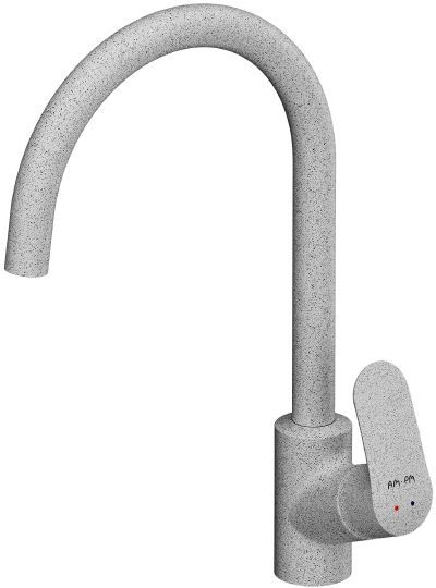 Смеситель AM.PM Like для кухонной мойки, белый камень F8007133 - 0