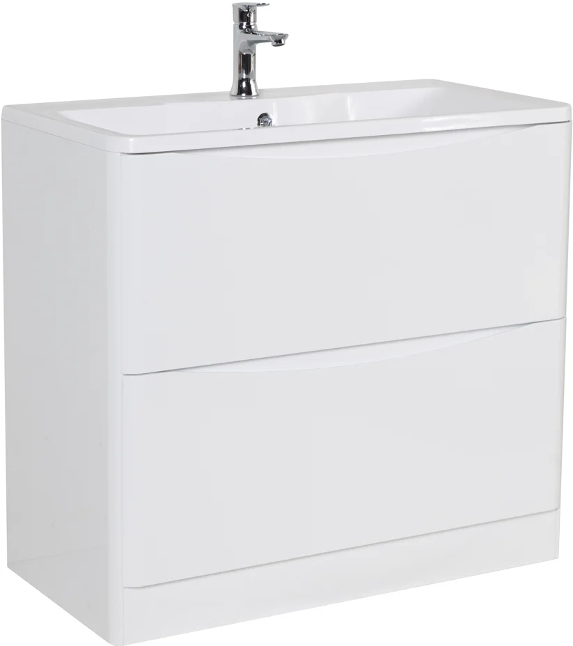 Тумба с раковиной BelBagno Acqua 80 белый - 2