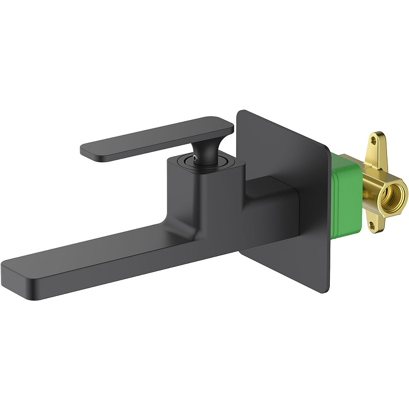 Смеситель для раковины встроенный Timo Torne черный 4372/03SM - 0