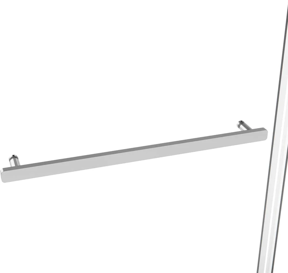 Душевая дверь Vincea Slim Soft 150х200 профиль хром стекло прозрачное VDS-1SS150CL - 4