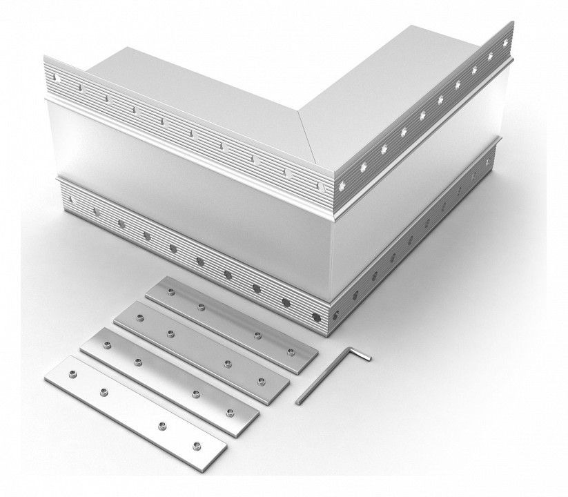 Коннектор L-образный внешний Arlight SL-Linia55-Fantom 030131 - 0