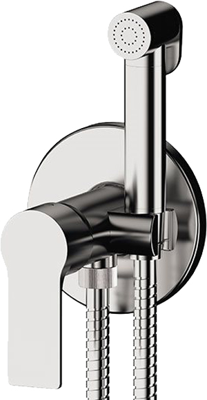 Гигиенический душ Remer Energy EY65W со смесителем, С ВНУТРЕННЕЙ ЧАСТЬЮ - 0