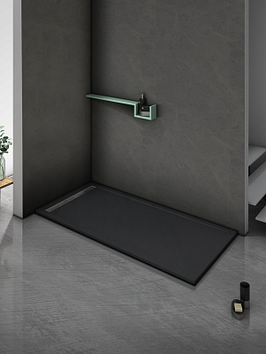 Экран для поддона WeltWasser WW SKS10090-BL 100х90 черный  10000005451 - 1