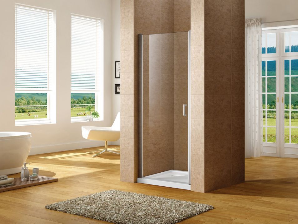 AE12-N-80H190U-CT Aquanet Cinetic, дверь в нишу 800мм, хром, прозр.6мм (243619) - 0