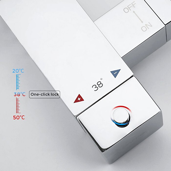 Термостатический смеситель с гигиеническим душем Gappo G7207-40 - 2