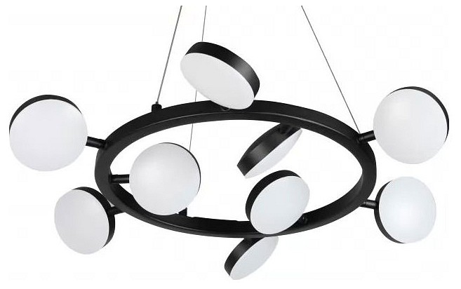 Подвесная люстра iLedex Totes FS-016-D9 63W BK - 0