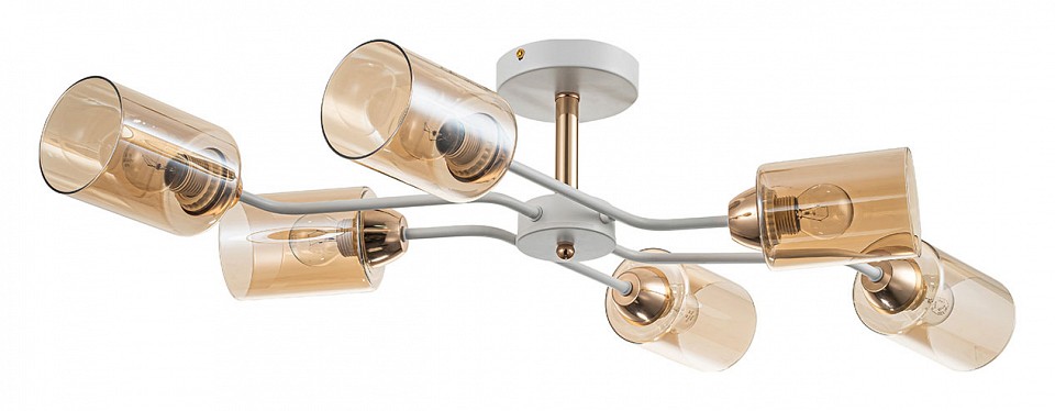 Люстра на штанге Escada Vertigo 1131/6P White/Gold - 0