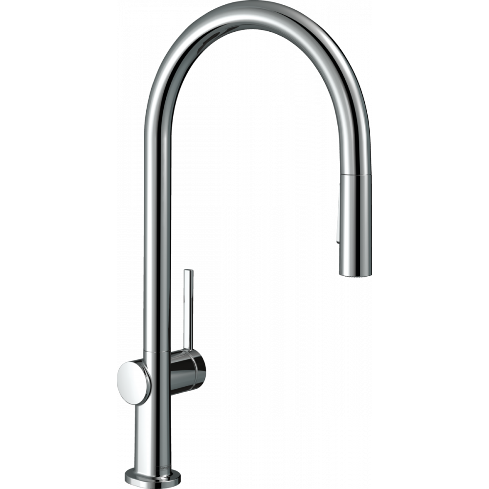 Кухонный смеситель Hansgrohe Talis M54 однорычажный, 210, Eco, с вытяжным душем, 2jet, хром 72842000 - 0