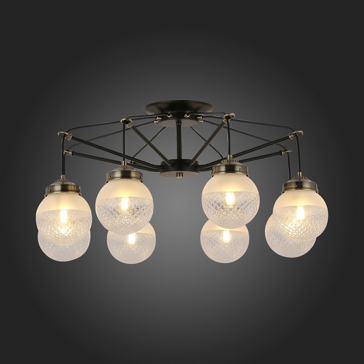 Люстра на штанге EVOLUCE Stricce SLE110302-08 - 1