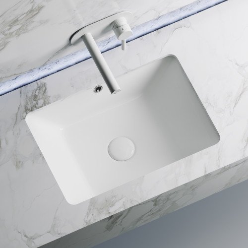 Раковина встраиваемая Ceramica Nova Element 55х40 белая CN6045 - 0