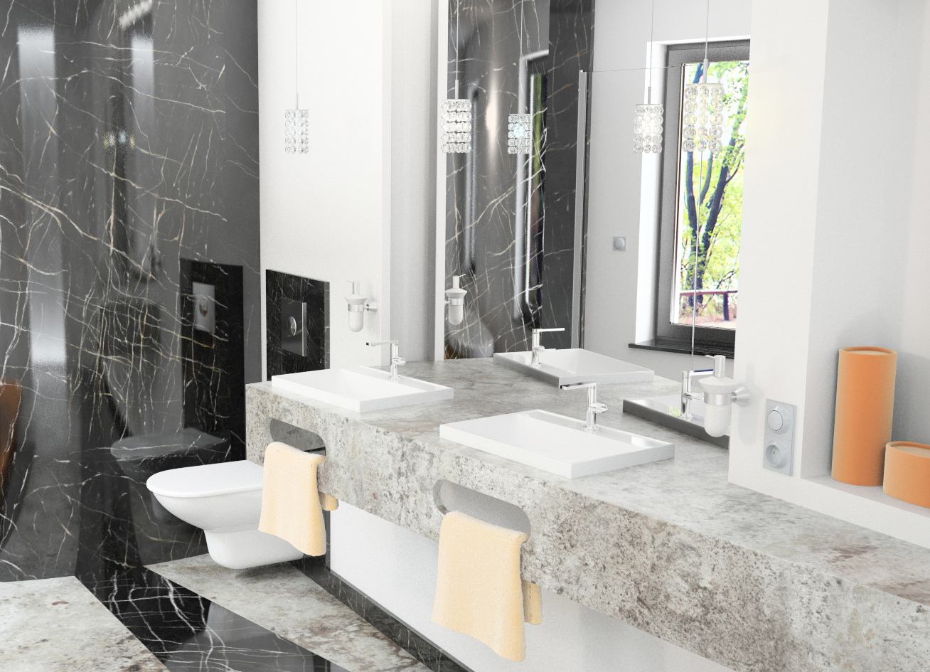 Мебельная раковина Vod-Ok Classic 60 4049 - 1