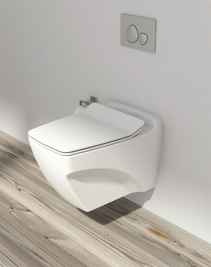 Кнопка смыва Creavit Spa GP7003 хром матовый GP7003.00 - 1