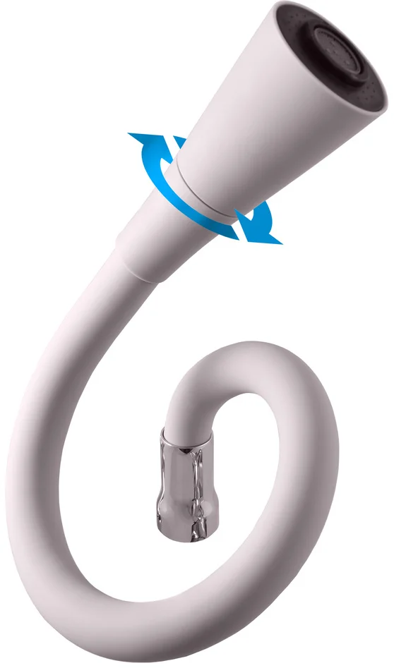 Смеситель для кухни Rav Slezak Sazava с гибким изливом серый матовый - хром SA506.5/13S - 2