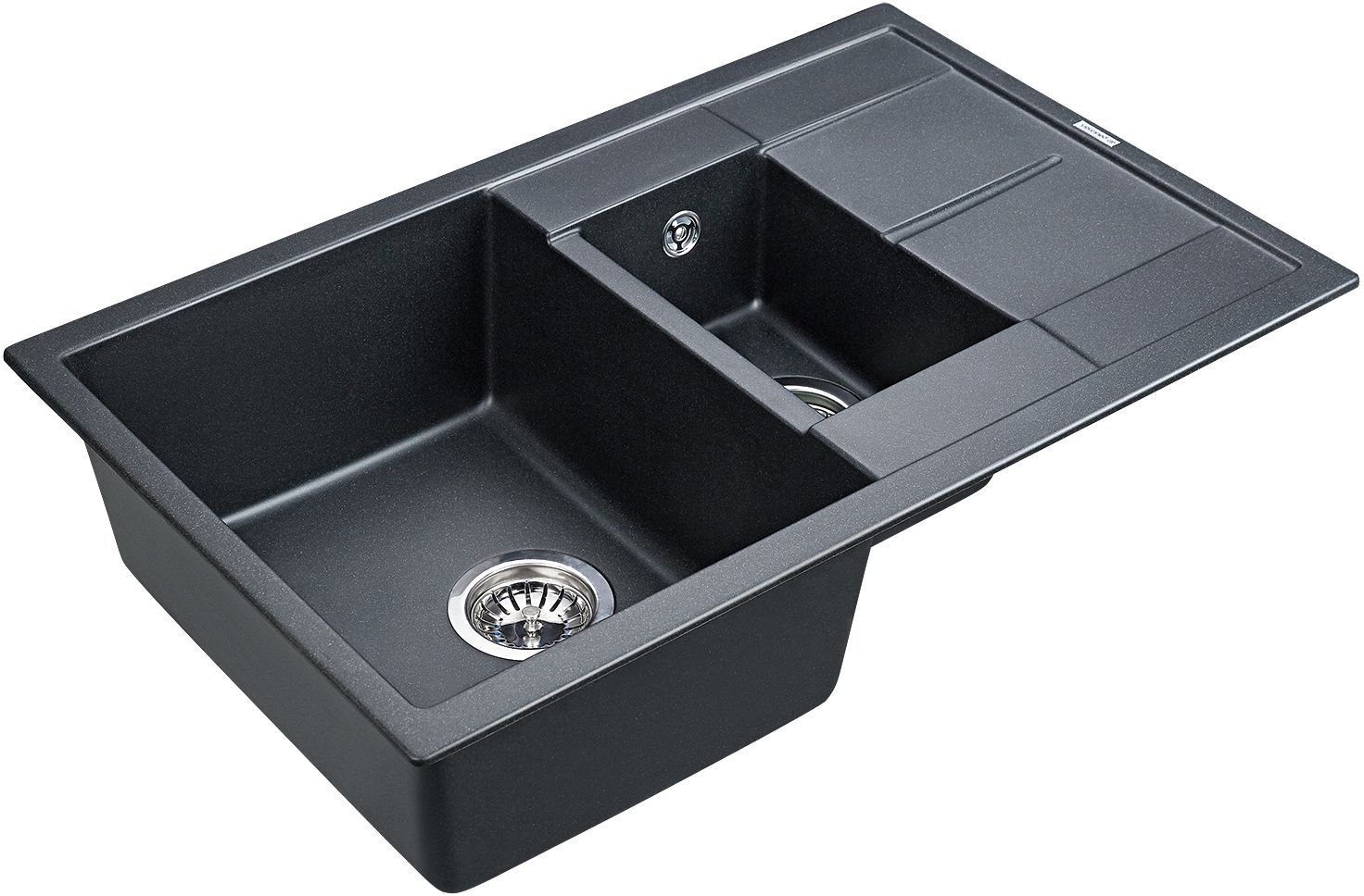 Мойка кухонная Paulmark Feste 77.5 черный матовый PM237850-BLM - 2