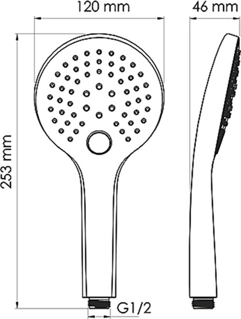 Смеситель Wasserkraft Mindel 8501 для ванны с душем, белый матовый - 7