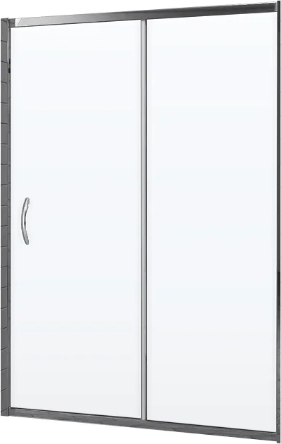 Душевая дверь RGW Passage PA-016 130х195 профиль хром стекло прозрачное 350801613-11 - 0