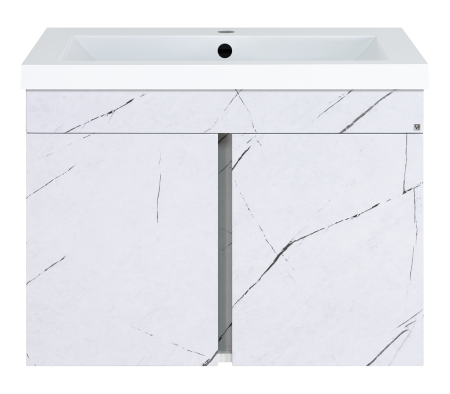 Тумба под раковину Misty Торос 75 белая глянцевая П-Тор01075-0521Пр - 1