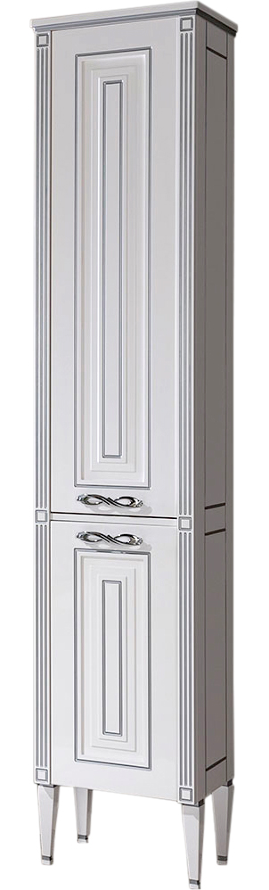 Шкаф-пенал Aquanet Паола белый 181770 - 0