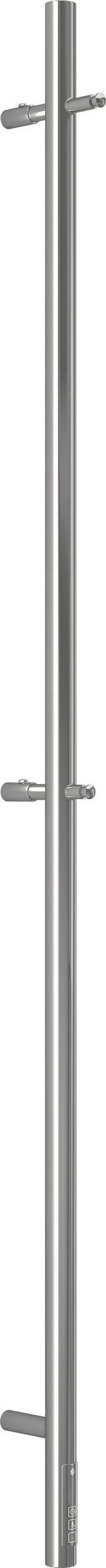 Электрический полотенцесушитель Terminus Уно круг 1600х32 Хром 4670078528384 - 0