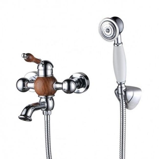 Смеситель для ванны с душем KAISER Wood  61022 - 0