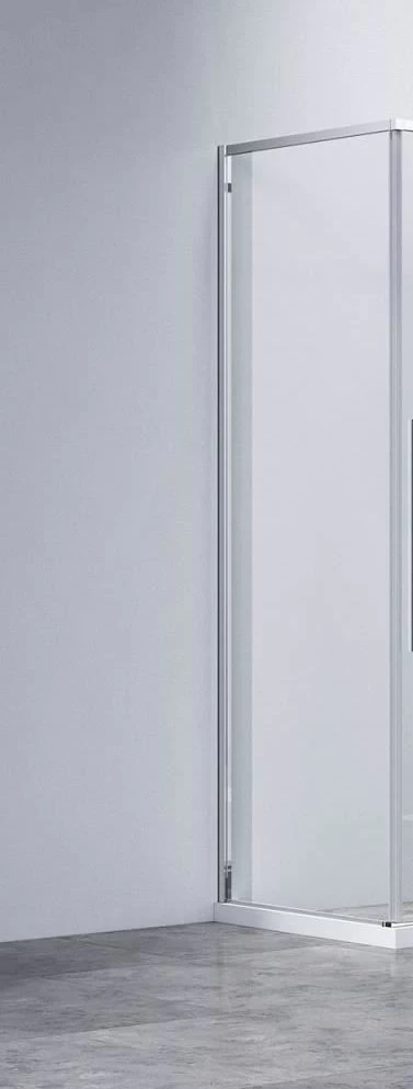 Боковая стенка Vincea Slim-N 90х195 профиль хром текло прозрачное VSG-4SN900CL - 0